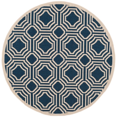 Safavieh CY6112-268 Navy Beige