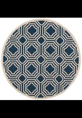 Safavieh CY6112-268 Navy Beige