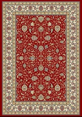 Dynamic Rugs 57120 1464 Red Ivory