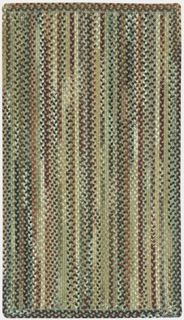 Capel Bangor SageGreen VerticalStripeRectan