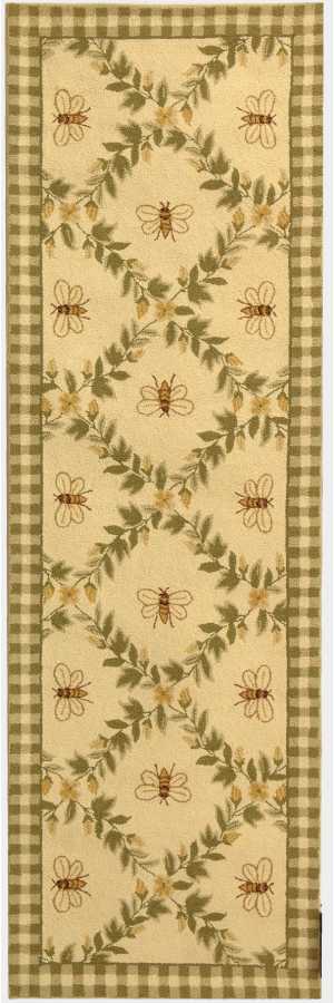 Safavieh HK55A Ivory Green