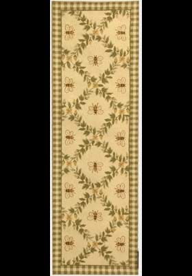 Safavieh HK55A Ivory Green