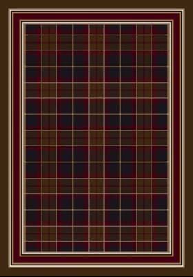 Milliken Magee Tartan 7323 Onyx Amber 5001