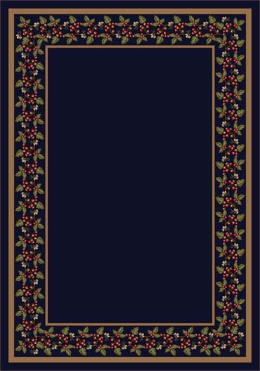 Milliken Wildberry 8483 Onyx 13006