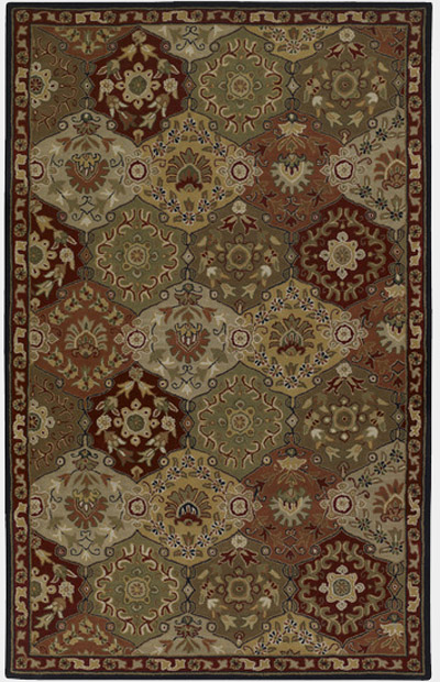 Surya CAE-1034 Red Green