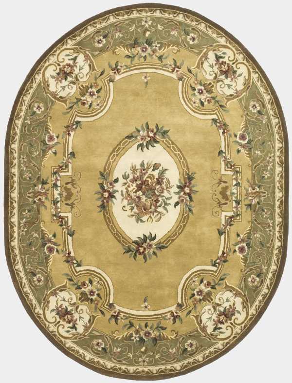 Safavieh CL280A Light Gold Green