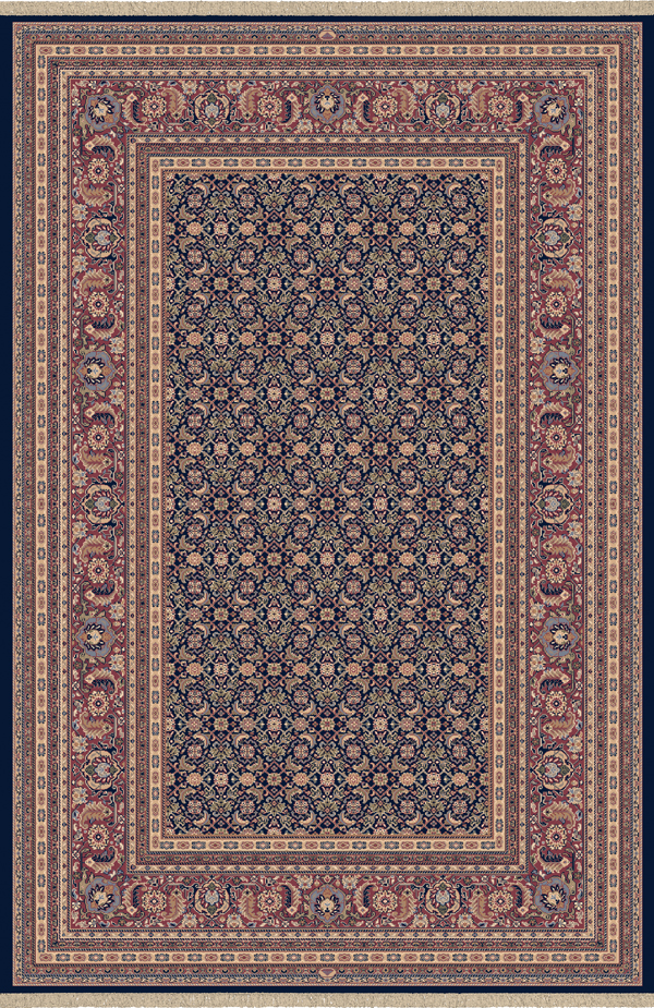 Dynamic Rugs 72240 520 Navy