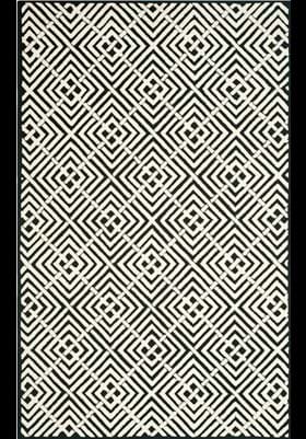 Safavieh NPT436B Black White