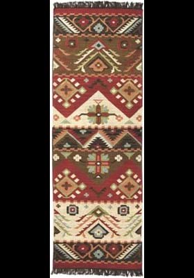 Surya JT - 8 Red and Brown