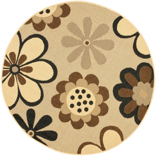 Safavieh CY4035D Natural Brown Black