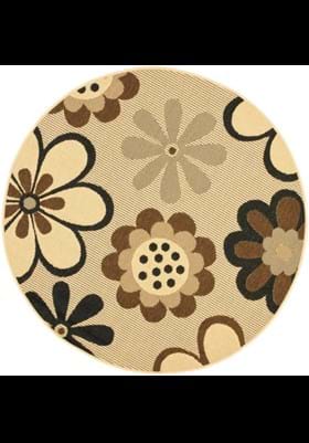 Safavieh CY4035D Natural Brown Black