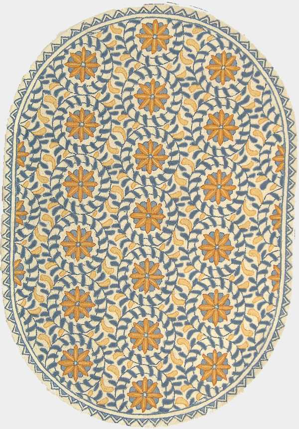 Safavieh HK150A Ivory Blue