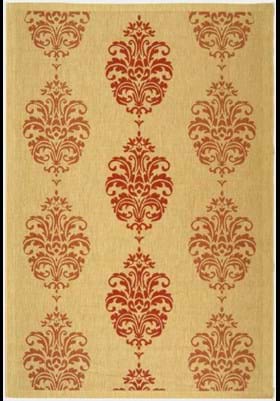 Safavieh CY2720 3701 Natural Red