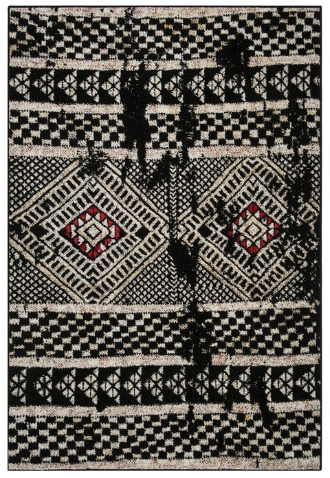 Safavieh ADR202Z Black LIght Gray