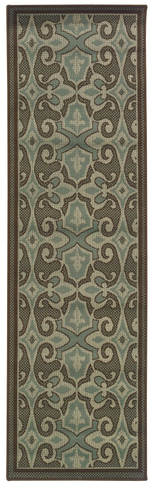 Oriental Weavers 2335L Blue Brown