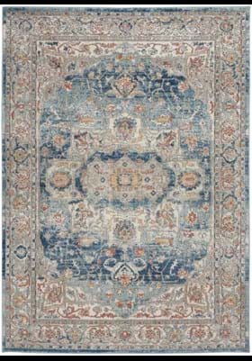 Nourison QUA11 Ivory Blue