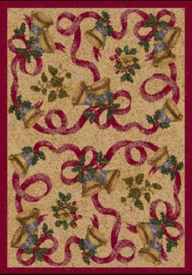 Milliken Holiday Rugs 4533 Bells and Bows 15