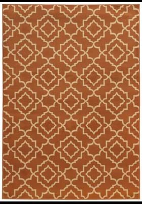 Oriental Weavers 5185F Orange Beige