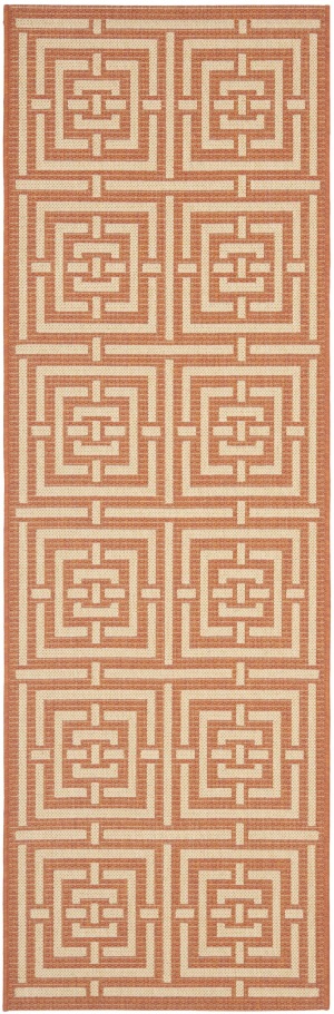 Safavieh CY6937-21 Terracotta Cream