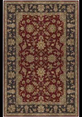 Surya CRN - 6013 Black and Fern