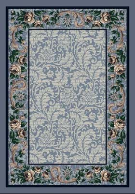 Milliken Rose Damask 7324 Lapis 7000