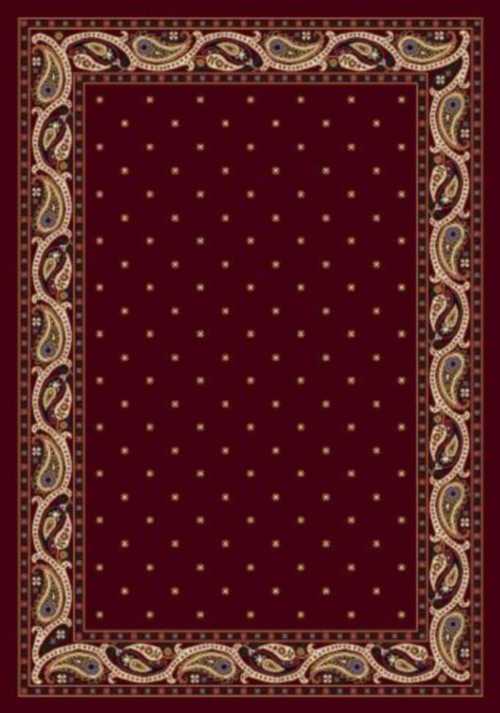 Milliken Paisley 7318 Garnet 10000