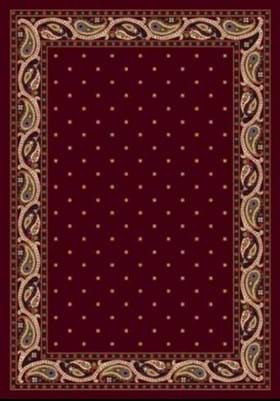 Milliken Paisley 7318 Garnet 10000