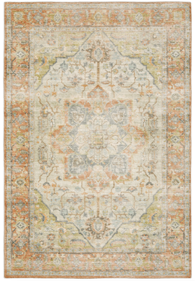 Oriental Weavers 28101 Orange Silver