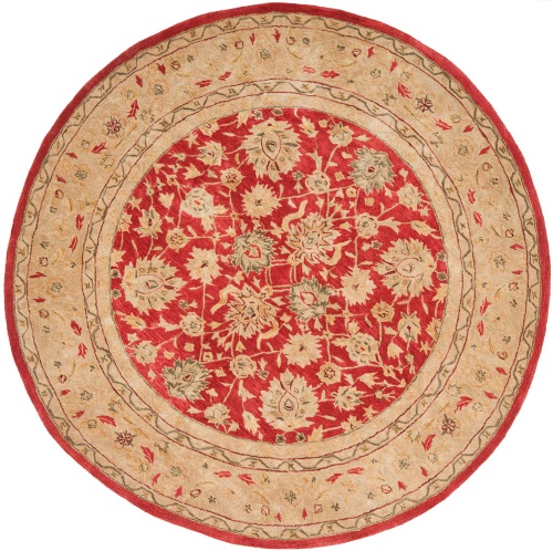 Safavieh AN522A Red Ivory
