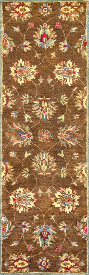 KAS Allover Kashan 6004 Coffee