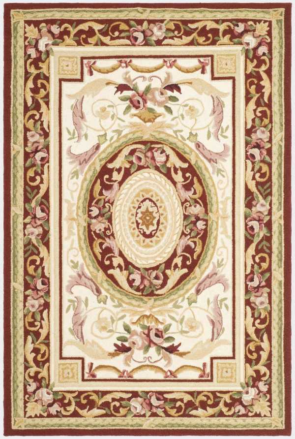 Safavieh HK72A Ivory Burgundy