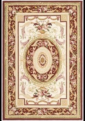 Safavieh HK72A Ivory Burgundy