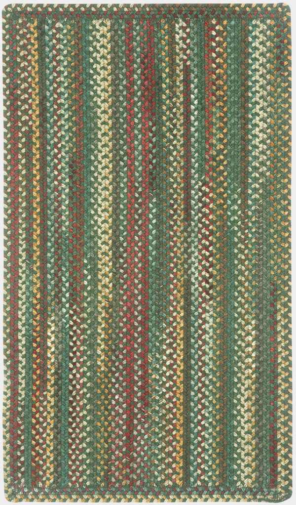 Capel Sherwood Forest DarkGreen VerticalStripeRectan