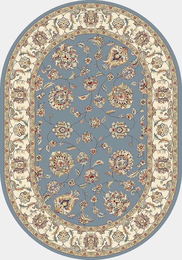 Dynamic Rugs 57365 5464 Light Blue Ivory