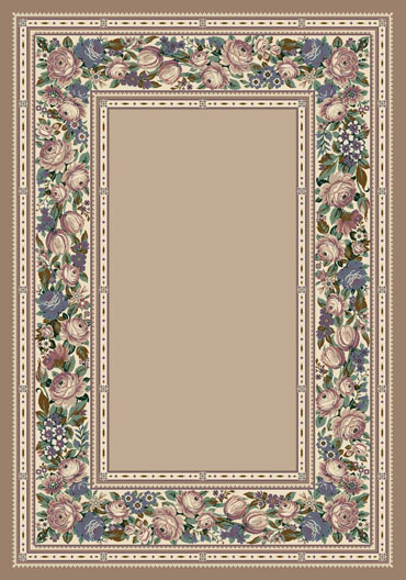 Milliken English Floral 4500 Pearl Mist 1000