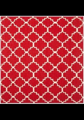 Safavieh DHU566B Red Ivory