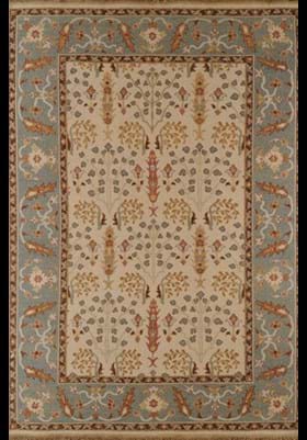 Surya SNM-9008 Off White Brown Silver Sage