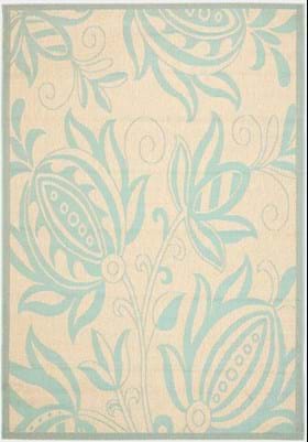 Safavieh CY6109-15 Cream Aqua