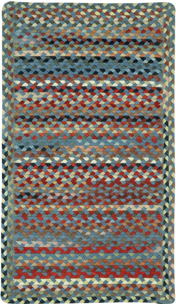 Capel St Johnsbury Medium Blue Cross Sewn Rectang