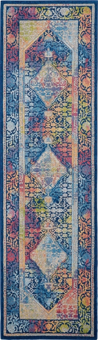 Nourison ANR04 Blue Multi