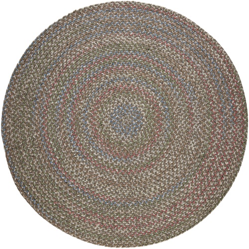 Rhody Rug KA-23 Dark Taupe Multi
