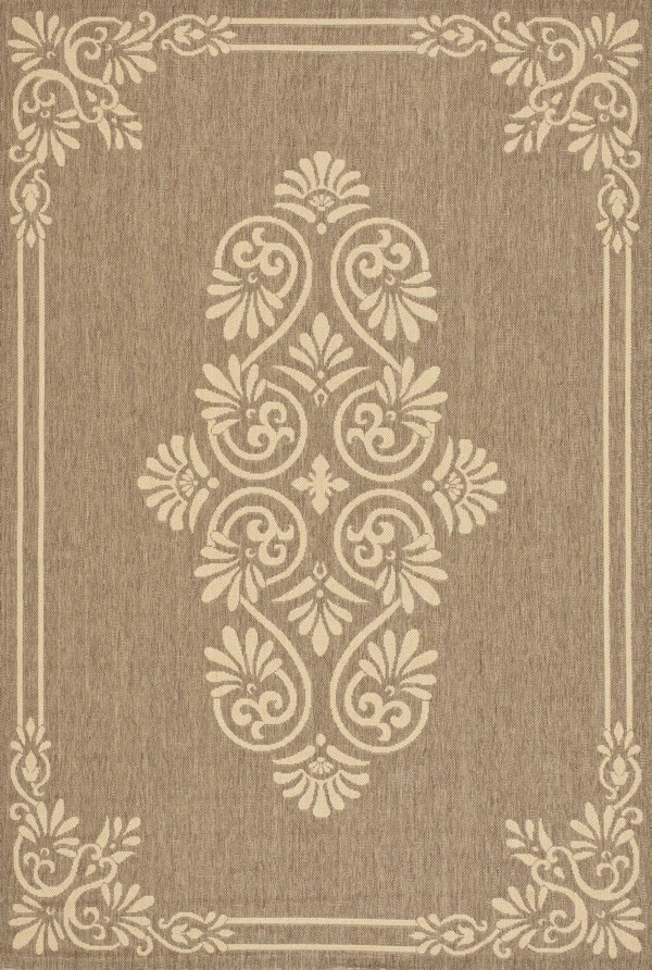 Safavieh CY6855-22 Brown Creme