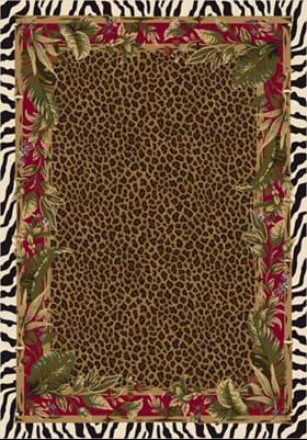 Milliken Jungle Safari 4559 Ruby 8000