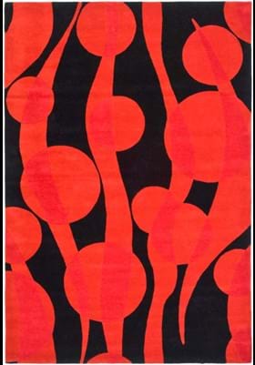 Safavieh SOH755A Black Red