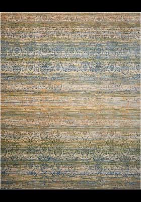 Nourison RH003 Beige Blue