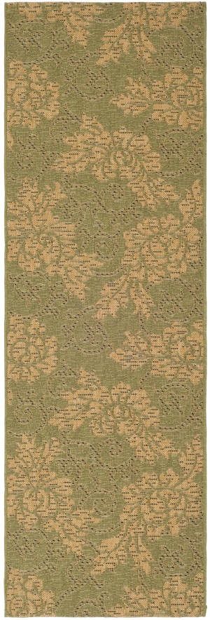 Safavieh CY6957-44 Green Natural