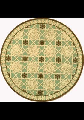 Safavieh NPT423B Teal Ivory