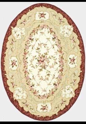 Safavieh HK73A Ivory Burgundy