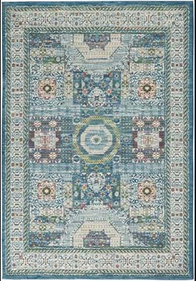 Nourison ANR17 Ivory Light Blue