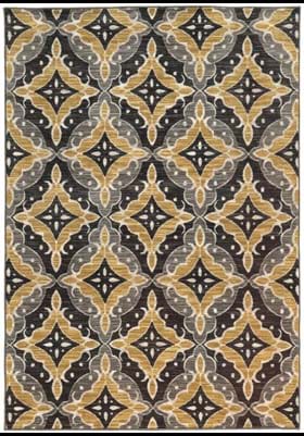 Oriental Weavers 46181 Charcoal Gold